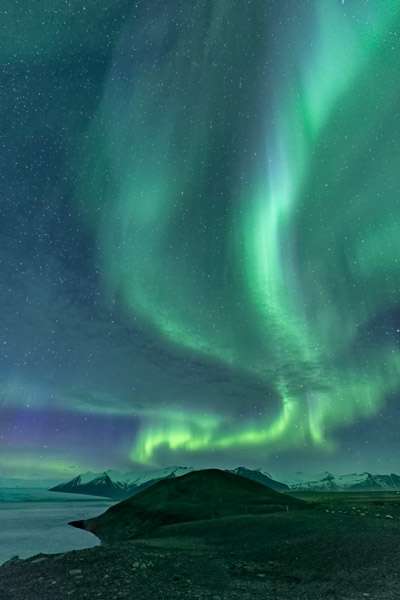 Jokulsarlon Aurora